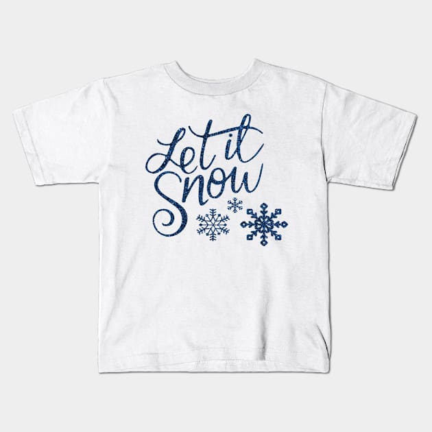 let it snow Kids T-Shirt by hossamahmed